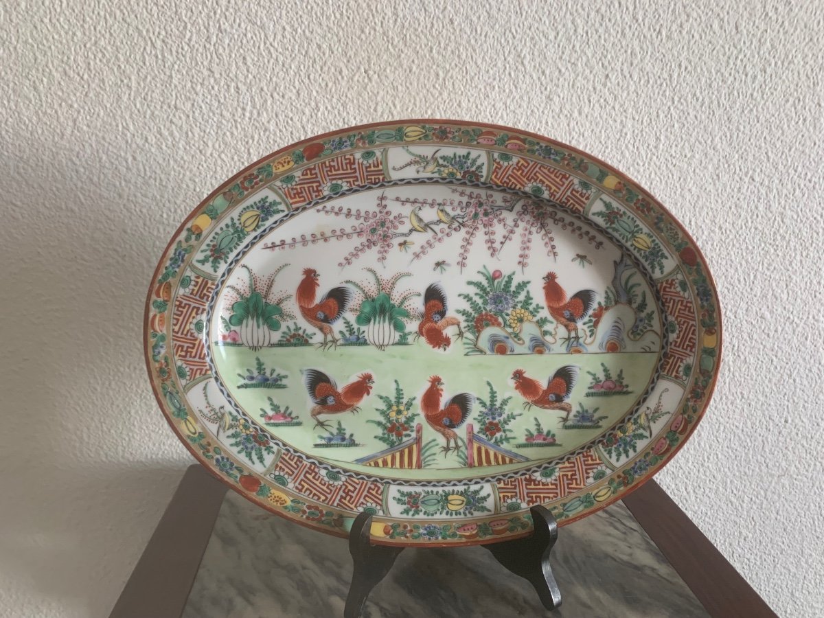 Plat Porcelaine Chine - 19ème