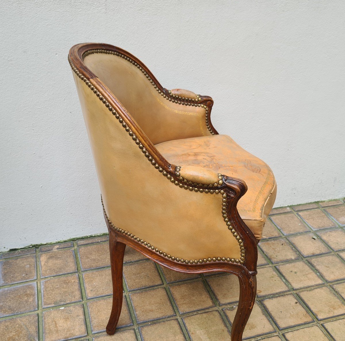 Fauteuil De Bureau époque Louis XV , Vers 1760-photo-2