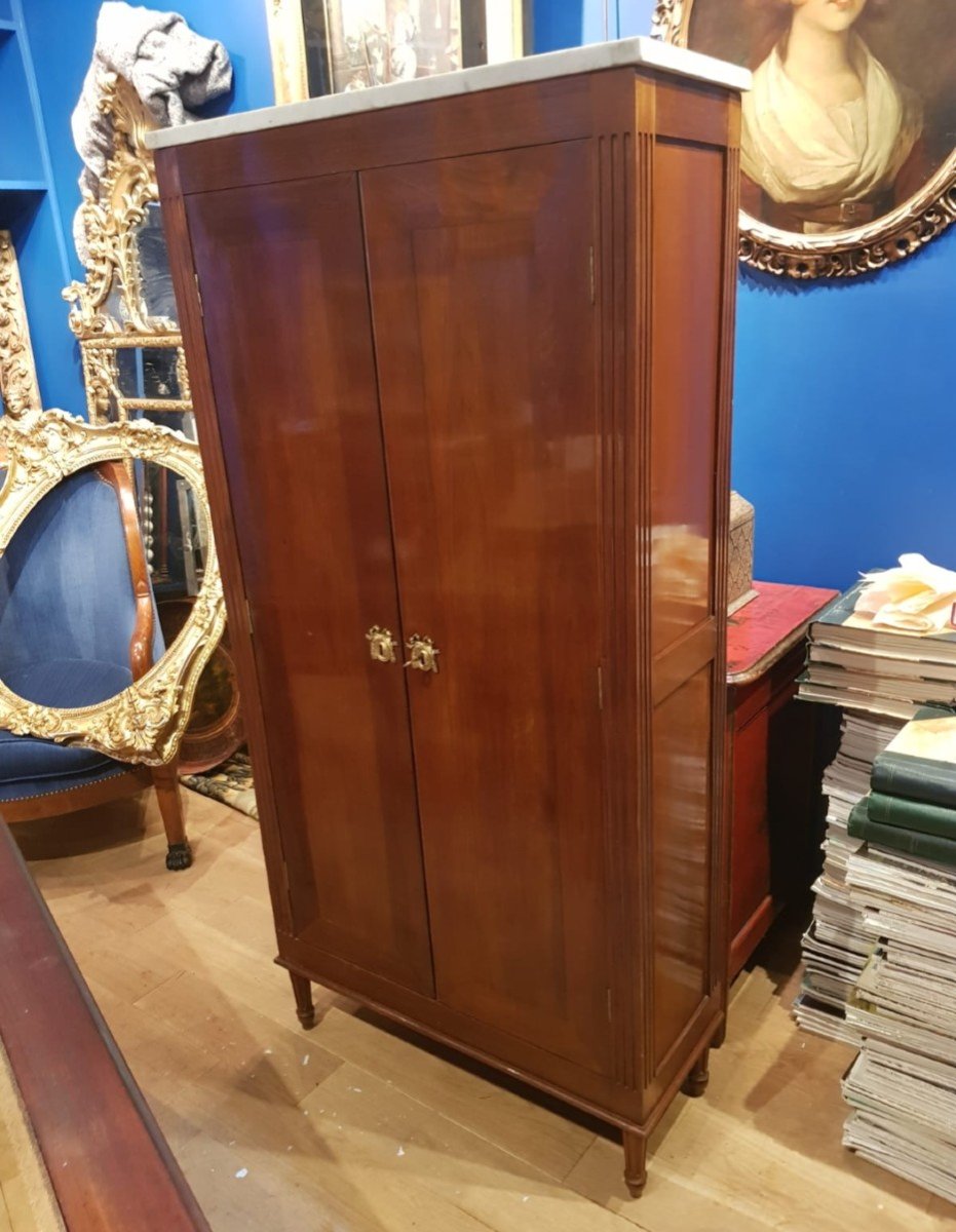 Louis XVI Mahogany Wardrobe-photo-4