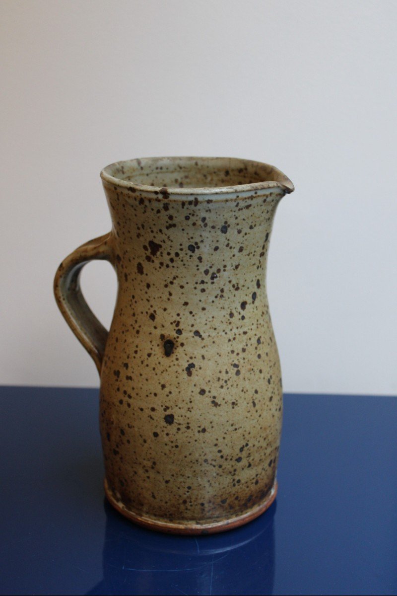 Pitcher In Gres Gustave Tiffoche-photo-7