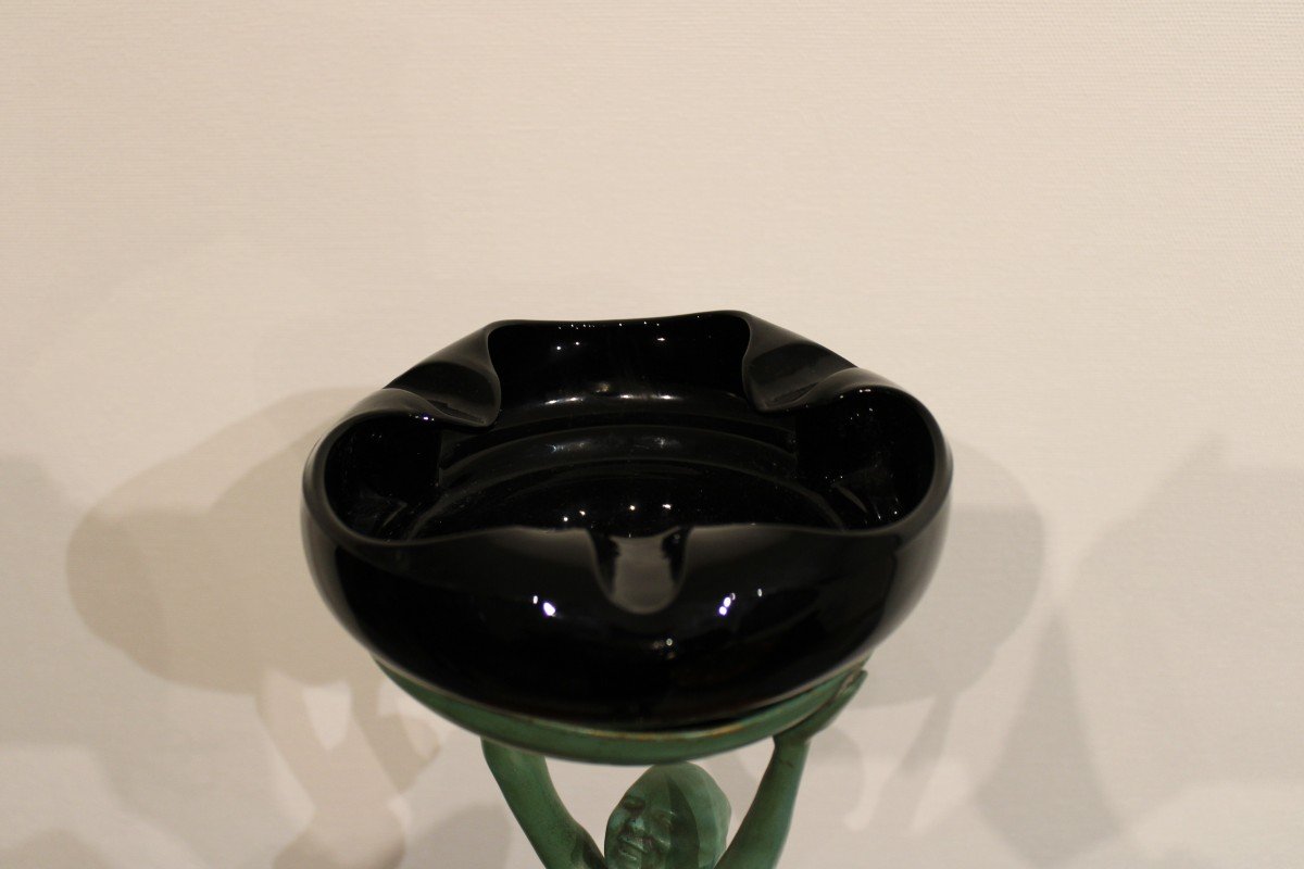 Ashtray, Art Deco Sculpture-photo-3