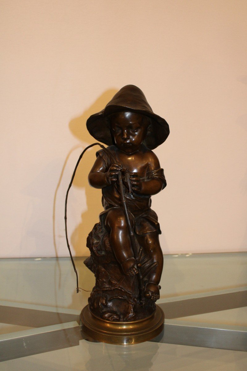 Bronze Sculpture Signed Lecorney-photo-2