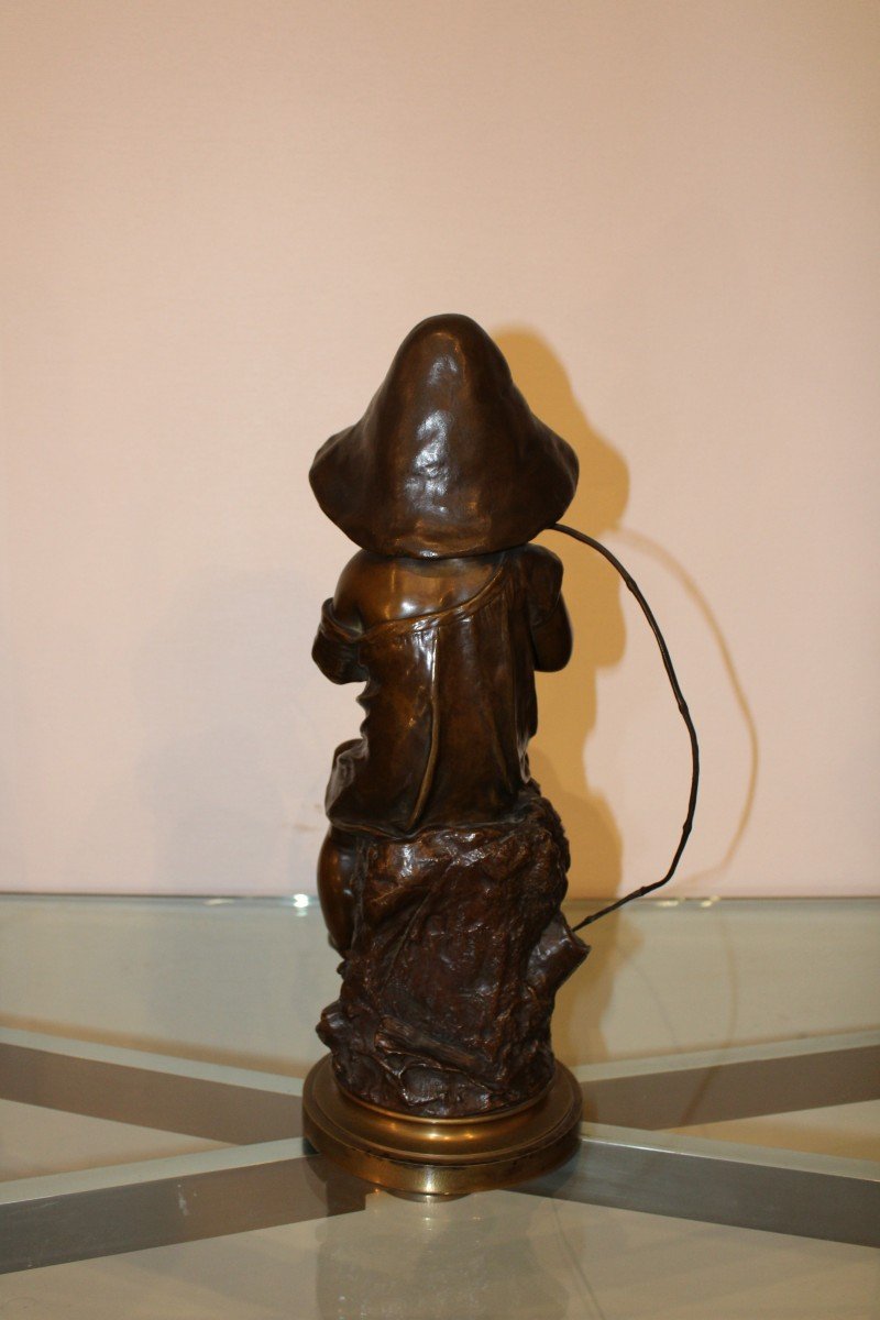 Bronze Sculpture Signed Lecorney-photo-3