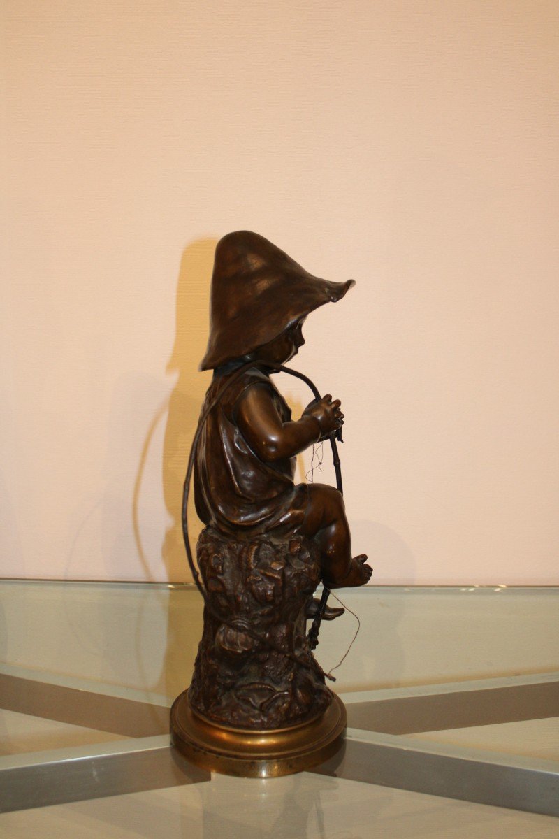 Bronze Sculpture Signed Lecorney-photo-4