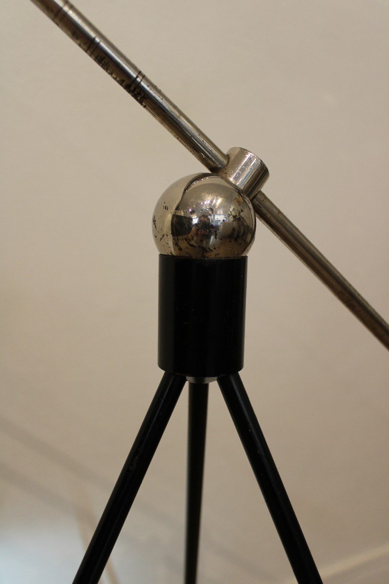 Lampadaire "Magneto" Par H. Fillekes Pour Artifort, Pays-bas, Années 50-photo-4