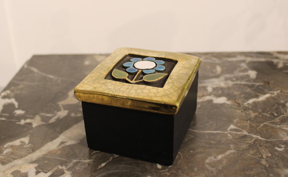 Small Box By Mithé Espelt, France, Circa 1970-photo-3