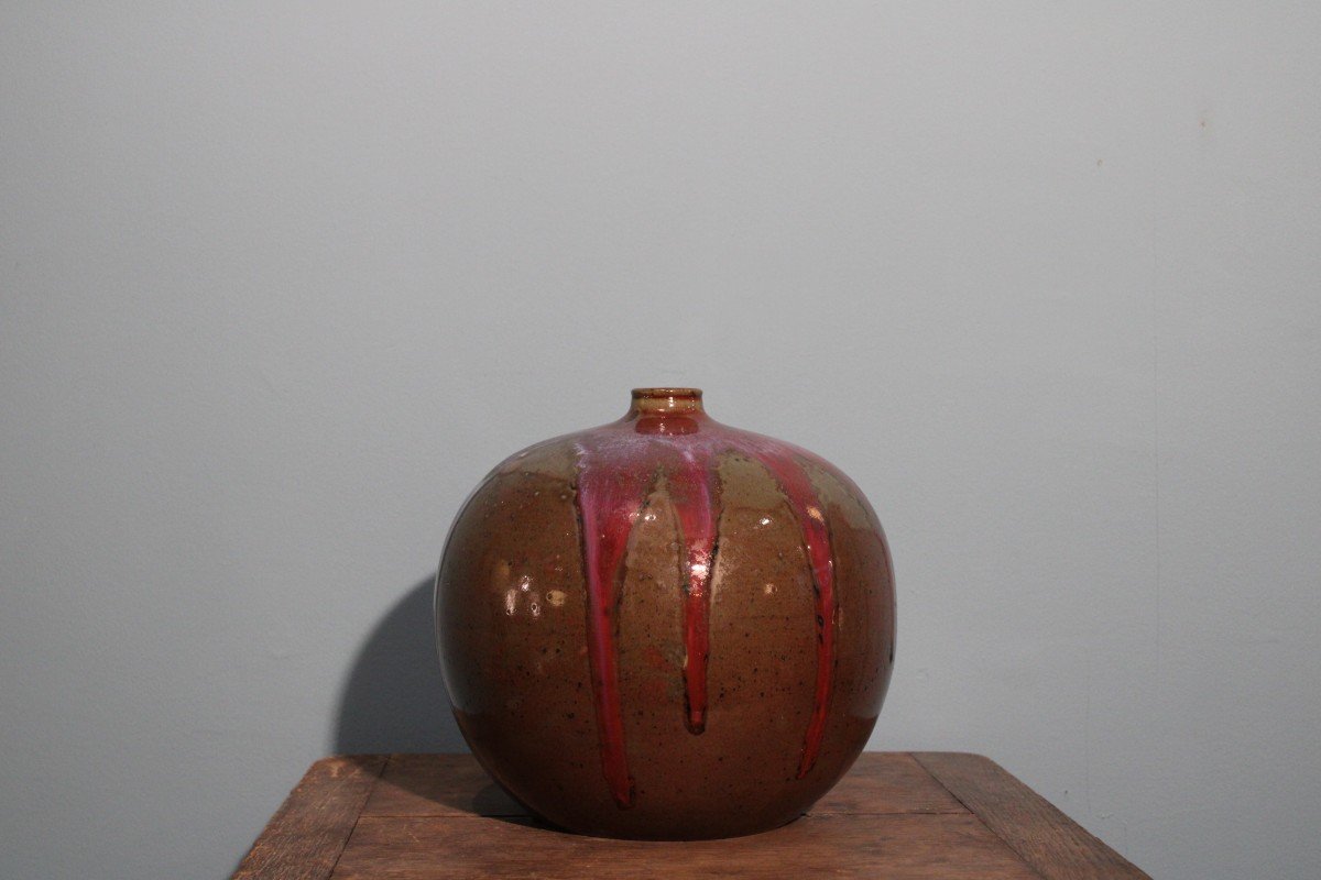 Ceramic Vase By Auguste Delaherche-photo-2