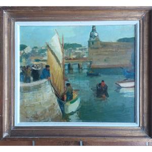 Louis Englander, Concarneau 1936, Bretagne