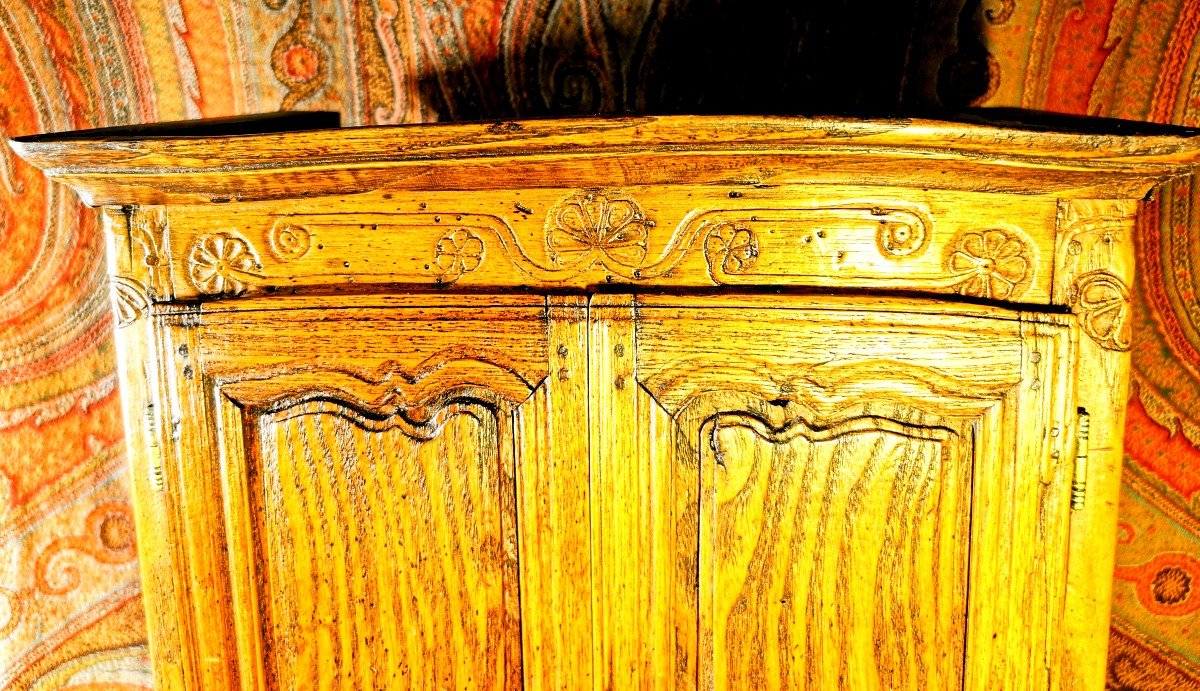 Armoire XVIIIème De Maîtrise ( Objet Populaire Région Lozère )-photo-1