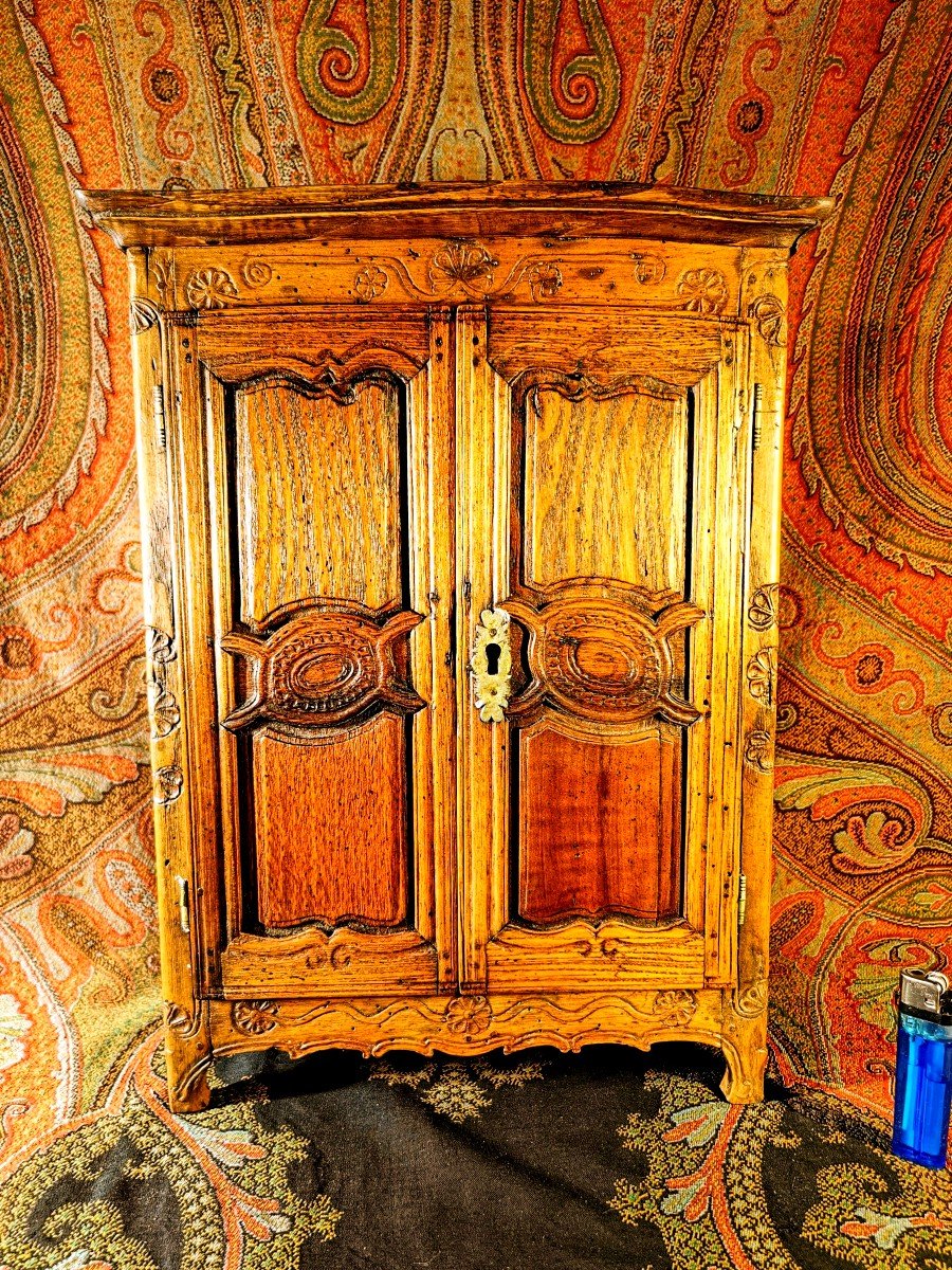 Armoire XVIIIème De Maîtrise ( Objet Populaire Région Lozère )