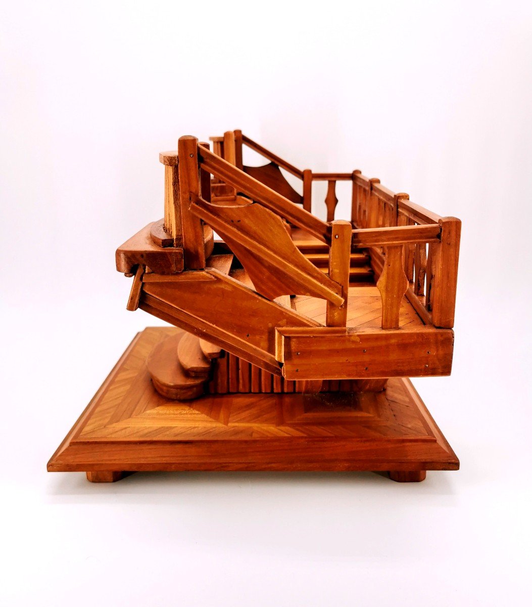 Maquette d'Escalier De Maîtrise ou de Délassement 1900/1950-photo-3