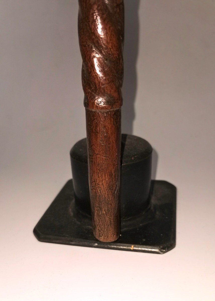 Popular Collectible Cane Carved Napoleon I In Boxwood - 19th Century-photo-6