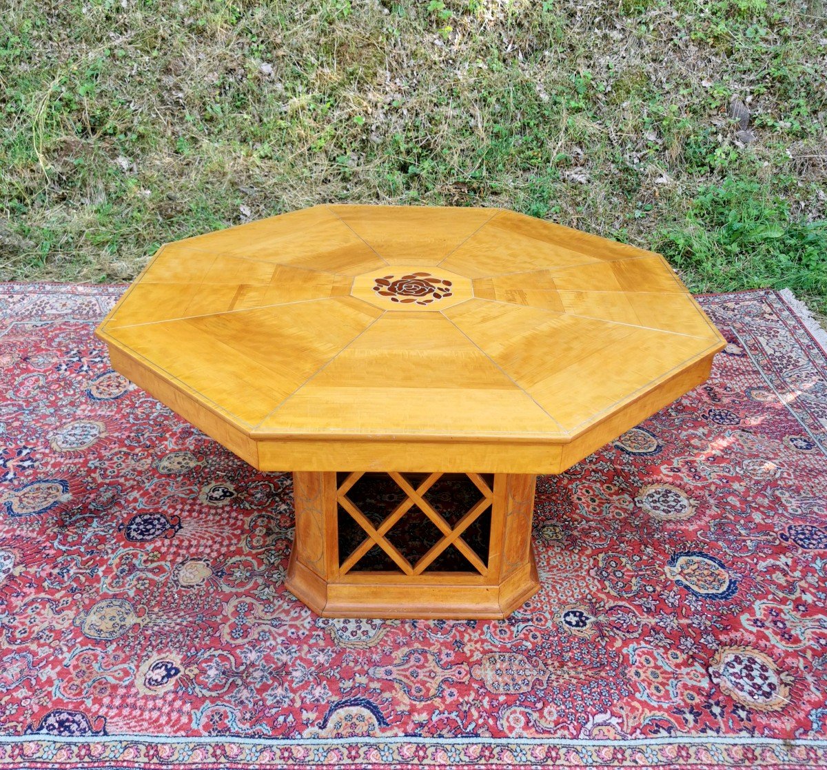 Mobilier de Salle à Manger - Table - bahut - chaises -  meuble de style Art-déco - 1930-photo-4