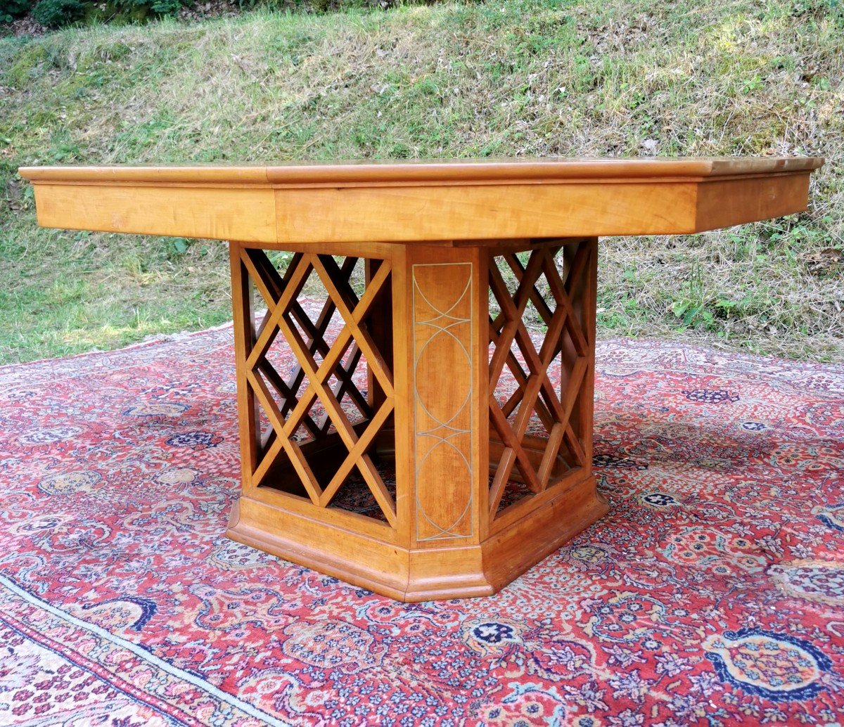 Mobilier de Salle à Manger - Table - bahut - chaises -  meuble de style Art-déco - 1930-photo-5