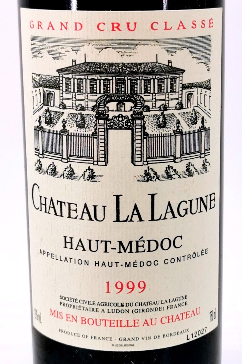 Collection Bottle Château La Lagune Red Wine Grand Cru Classé 1999 - Curiosity-photo-3