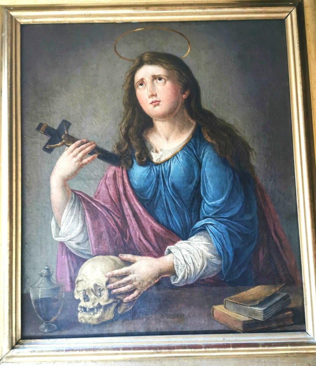 High Religious Painting - Artist Jean Jacques Bestieu - Painter Montpellier XVIII Th -photo-8