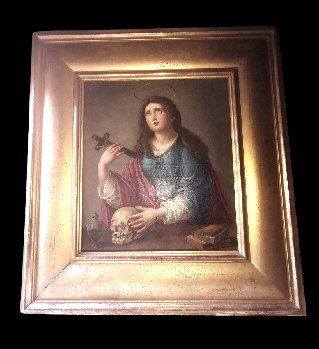 High Religious Painting - Artist Jean Jacques Bestieu - Painter Montpellier XVIII Th 