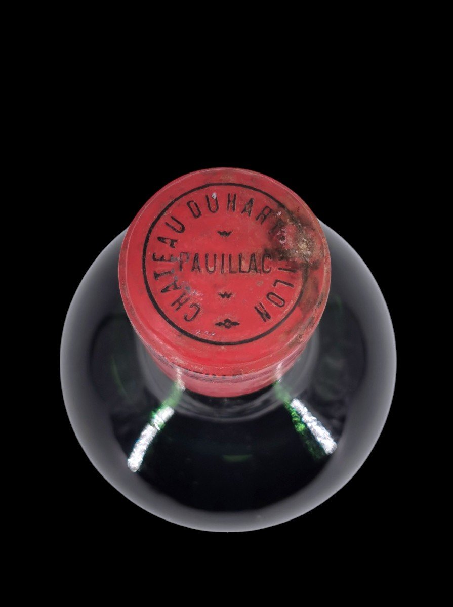 Bottle Of Red Wine Château Duhart-milon-rothschild Grand Cru Classé Collection 1967 Curiosity-photo-3