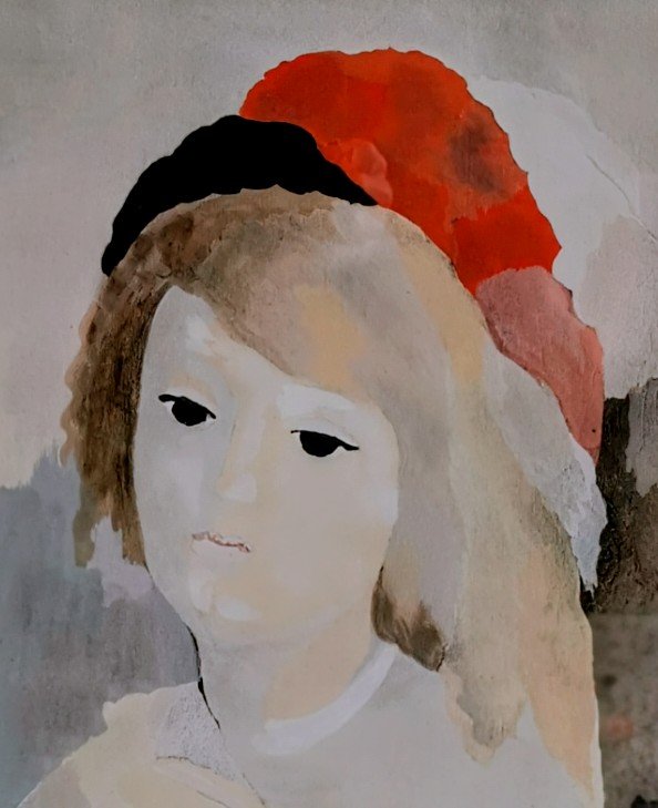 Painting By Marie Laurencin (1883-1956) - Engraving Lithograph-photo-3