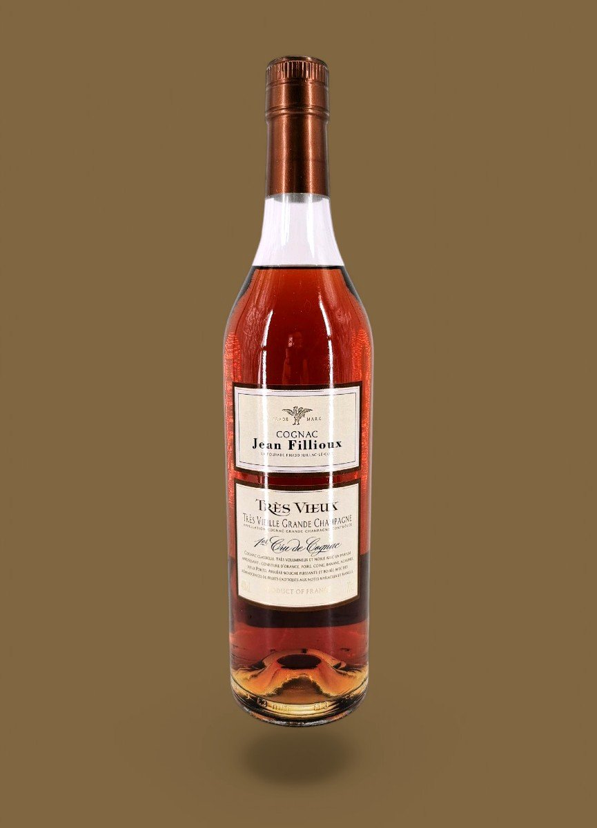 Bouteille de Collection Très Vieux Cognac - Maison Jean Fillioux 1er Cru