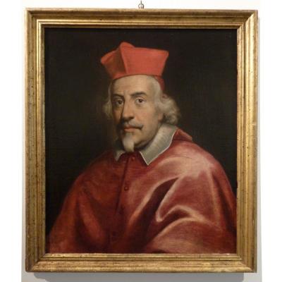 Portrait Of Cardinal Giulio Rospigliosi, De Carlo Maratta School Around 1660