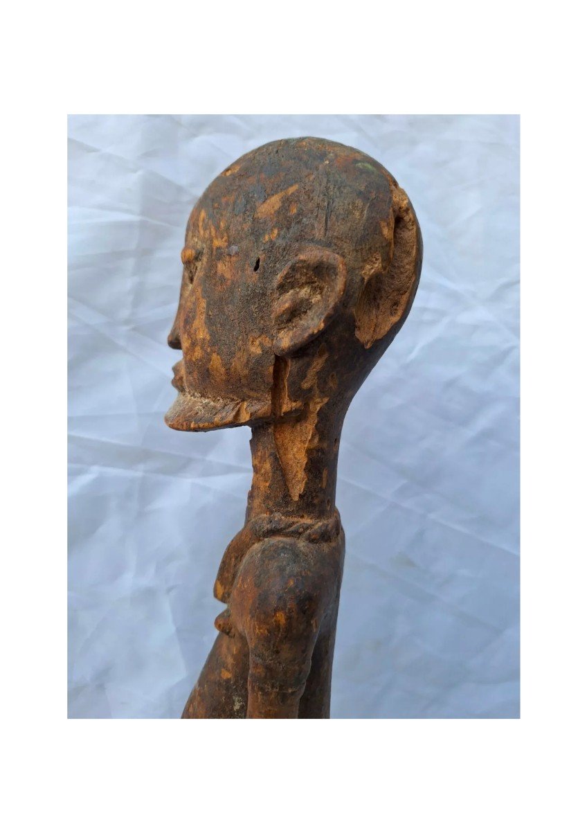 African Wooden Statue. Mali African Wood Sculpture Dogon Tribe-photo-6