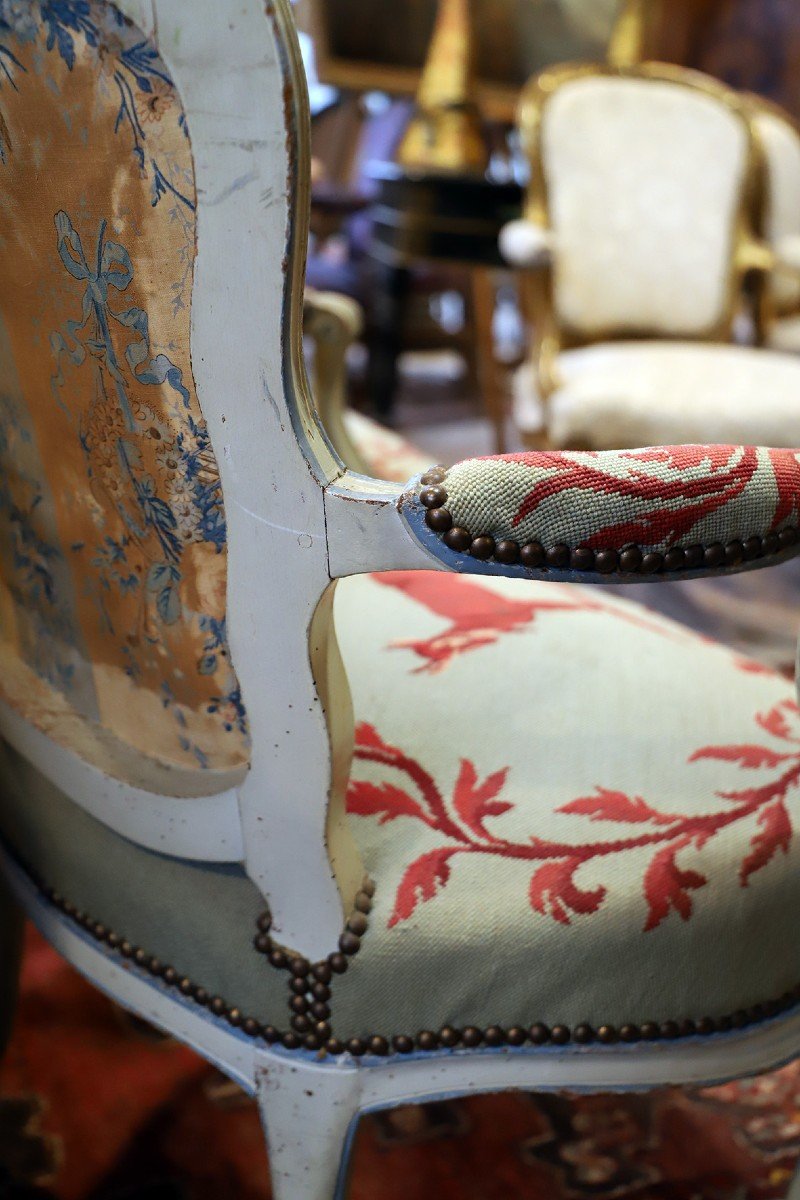 Chairs / Cabriolets - Louis XV Period-photo-3