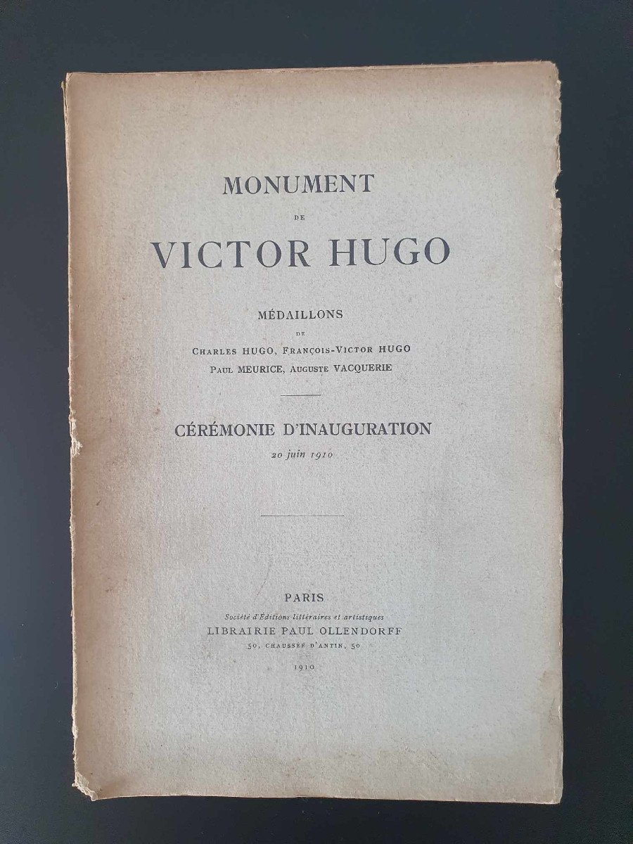 Victor Hugo - Monument - Exemplaire  202/300-photo-4