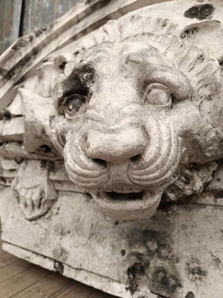 High Relief - Lion Arcade - 19th Century-photo-4