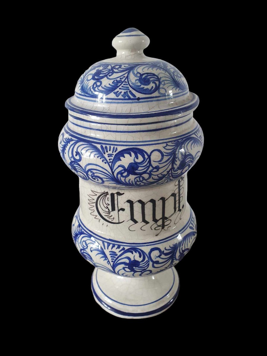 Pharmacy Pot - Alarello - Italy 19th Century-photo-3