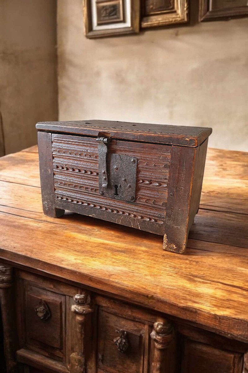 Wooden Box - France - 17th Century