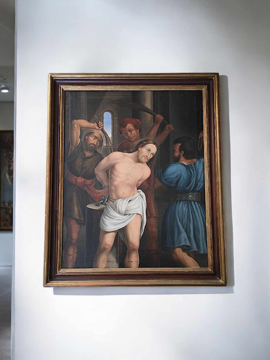 La Flagellation Du Christ - Ecole Italienne - XVIII&egrave;me 