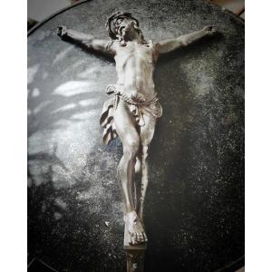 Importat Christ En Croix - Fonte - Signé Od Falchi 