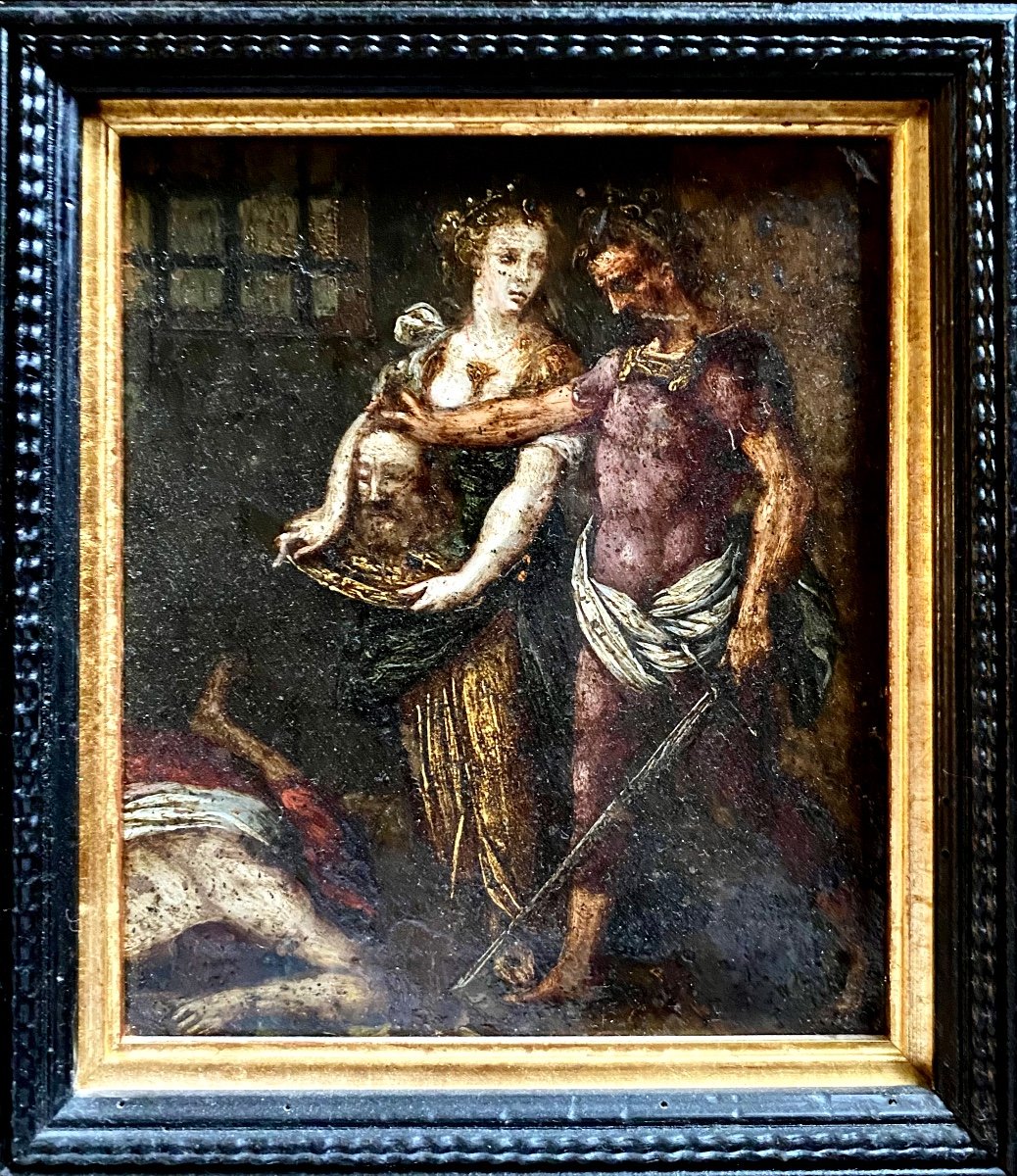 “the Beheading Of Saint John The Baptist” 17th Century-photo-2