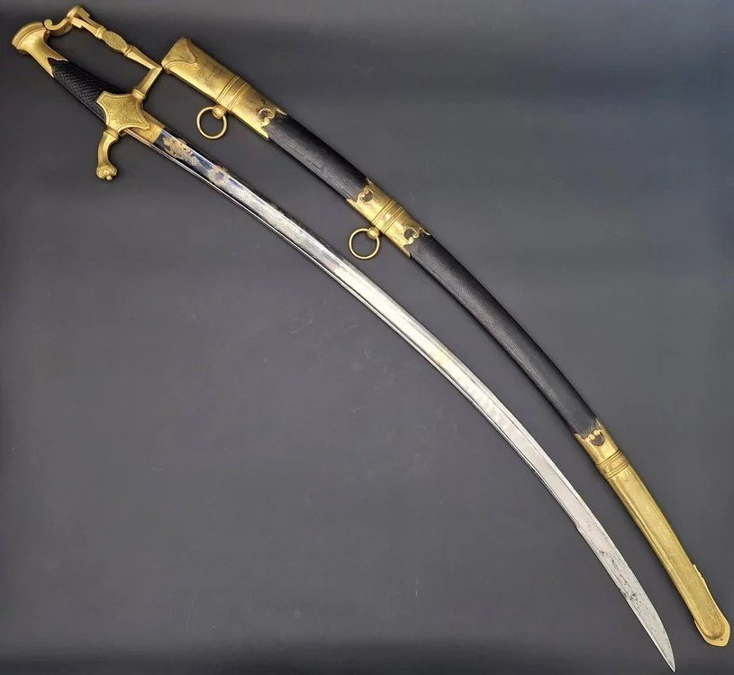 Luxury Saber Of A Superior Cavalry Officer Boutet A Versailles France Consulate 1801-1804-photo-3