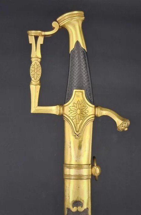 Luxury Saber Of A Superior Cavalry Officer Boutet A Versailles France Consulate 1801-1804