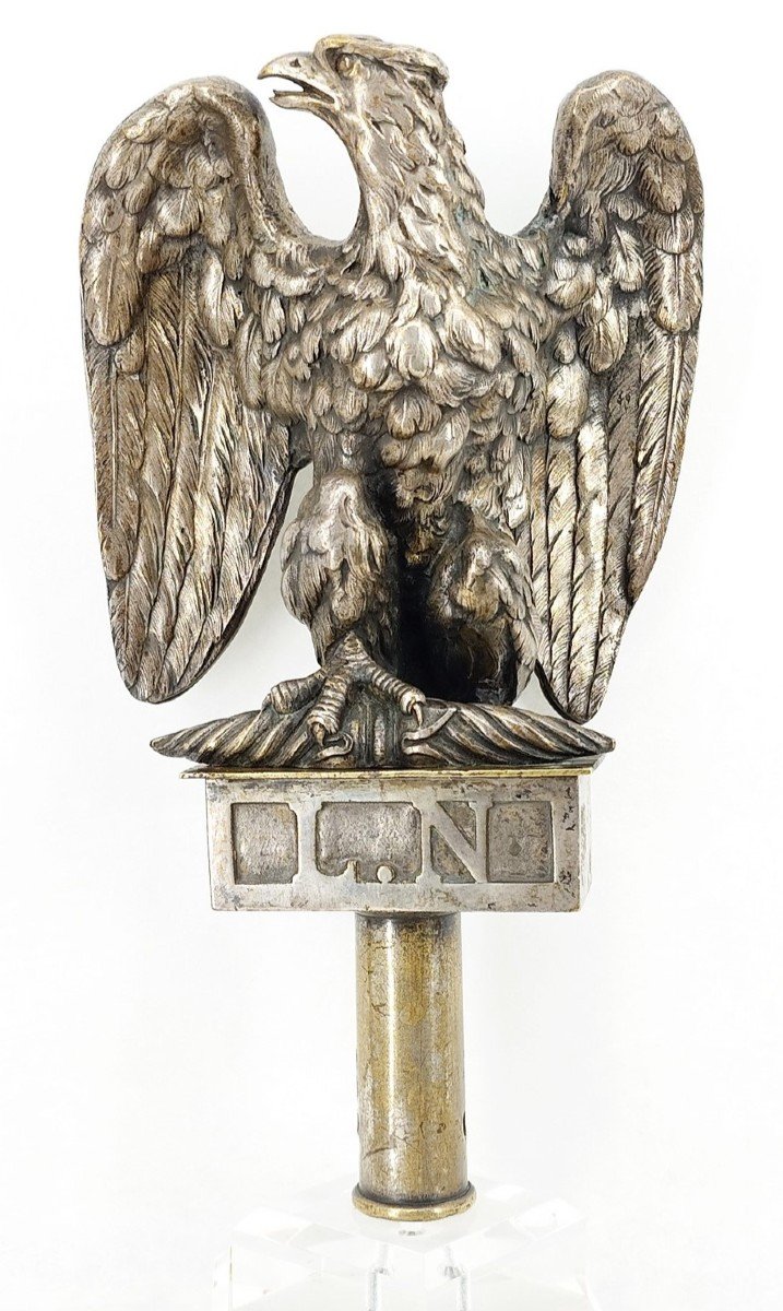 Aigle De Drapeau De La Garde Nationale Modele 1852 - 2e Republique Presidence De Louis Napoleon