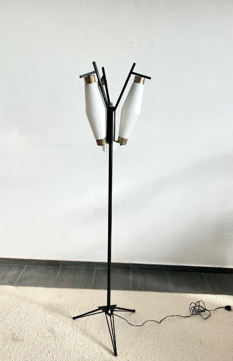 Stilnovo Design Floor Lamp 1950s (italy - Decoration - Gio Ponti - Bruno Gatta ...)