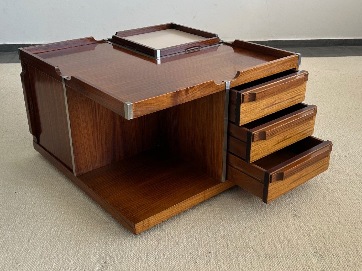 Coffee Table / End Table Design Luigi Sormani For Fiarm (carlo De Carli) 1960-1970 Italy-photo-4