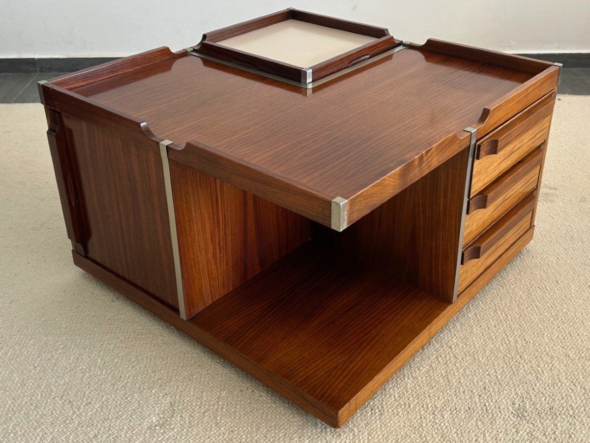 Coffee Table / End Table Design Luigi Sormani For Fiarm (carlo De Carli) 1960-1970 Italy