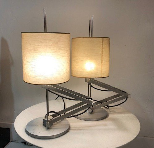 Proantic: Paire de Lampes de Bureau ou Chevet Design Modular Lighting