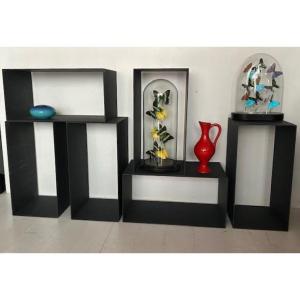 Set Of 6 Modular Designer Shelves Métangle, Ph Collection (decoration - Stand..)