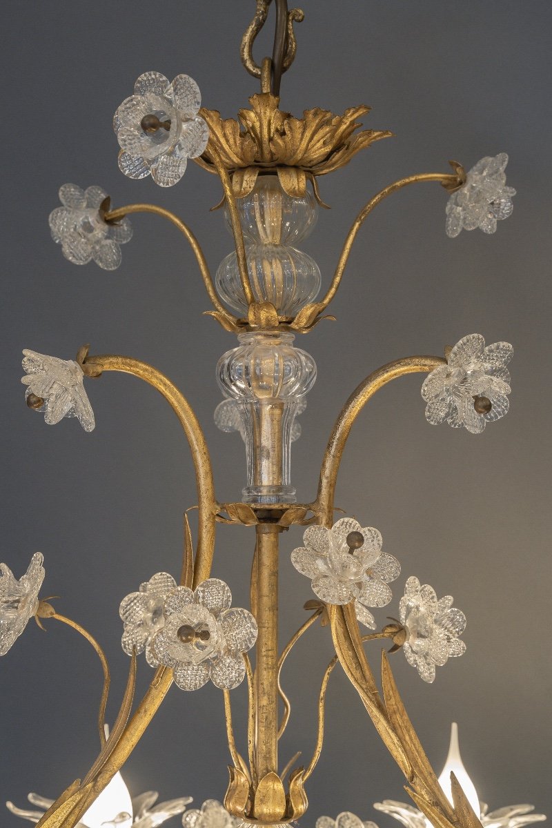Chandelier From Maison Banci Firenze From The 60s -photo-3