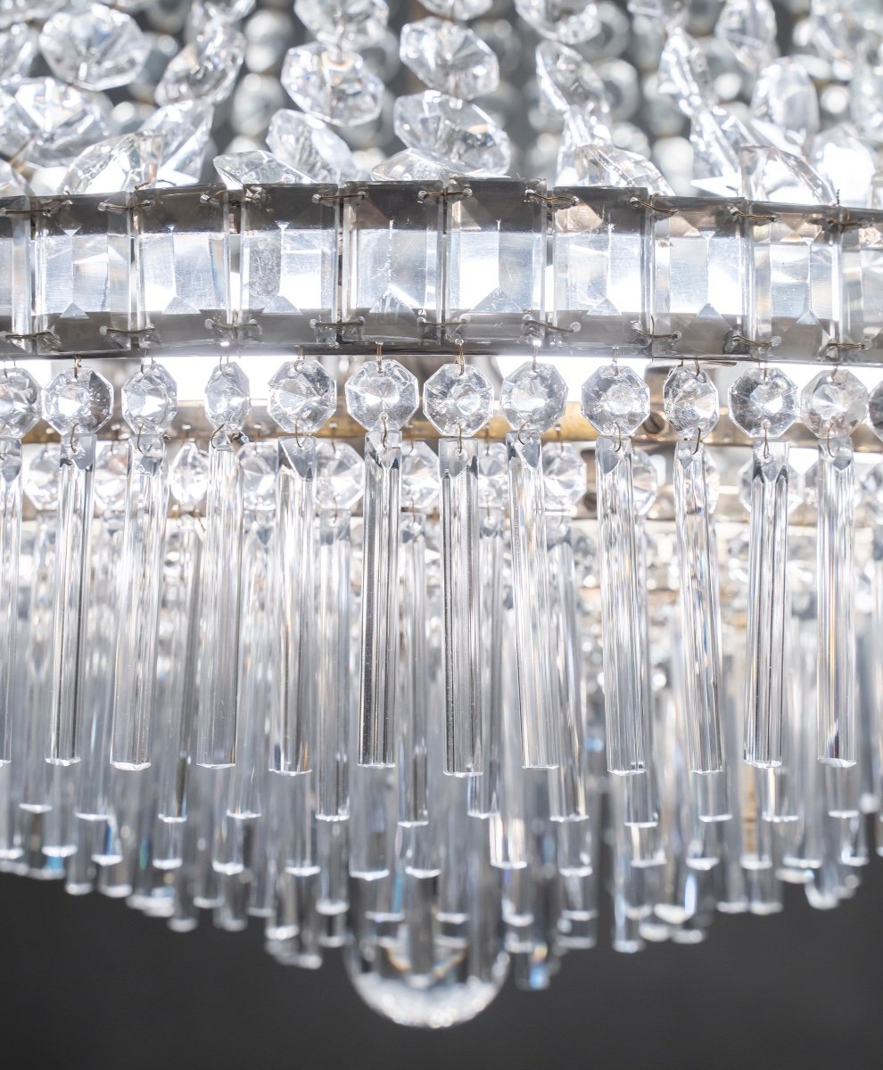 Hot Air Balloon Chandelier With Crystal Tassels-photo-3