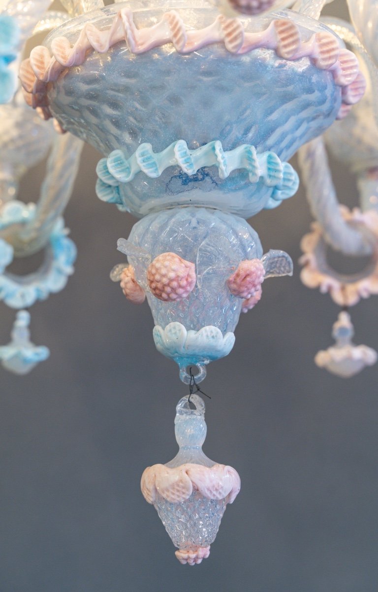 Murano Chandelier From The Mid-20th Century-photo-3