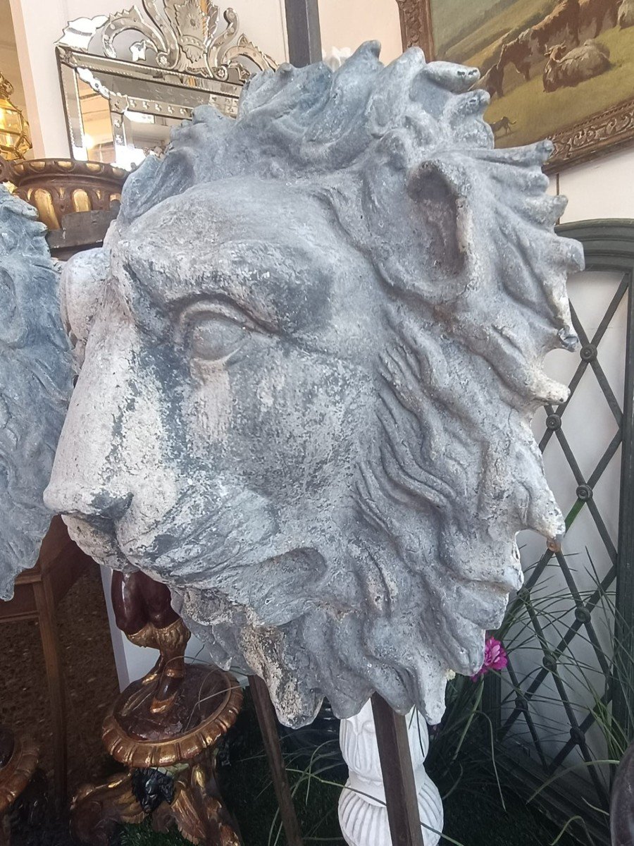 Lion Heads - Fountain Mouths-photo-2