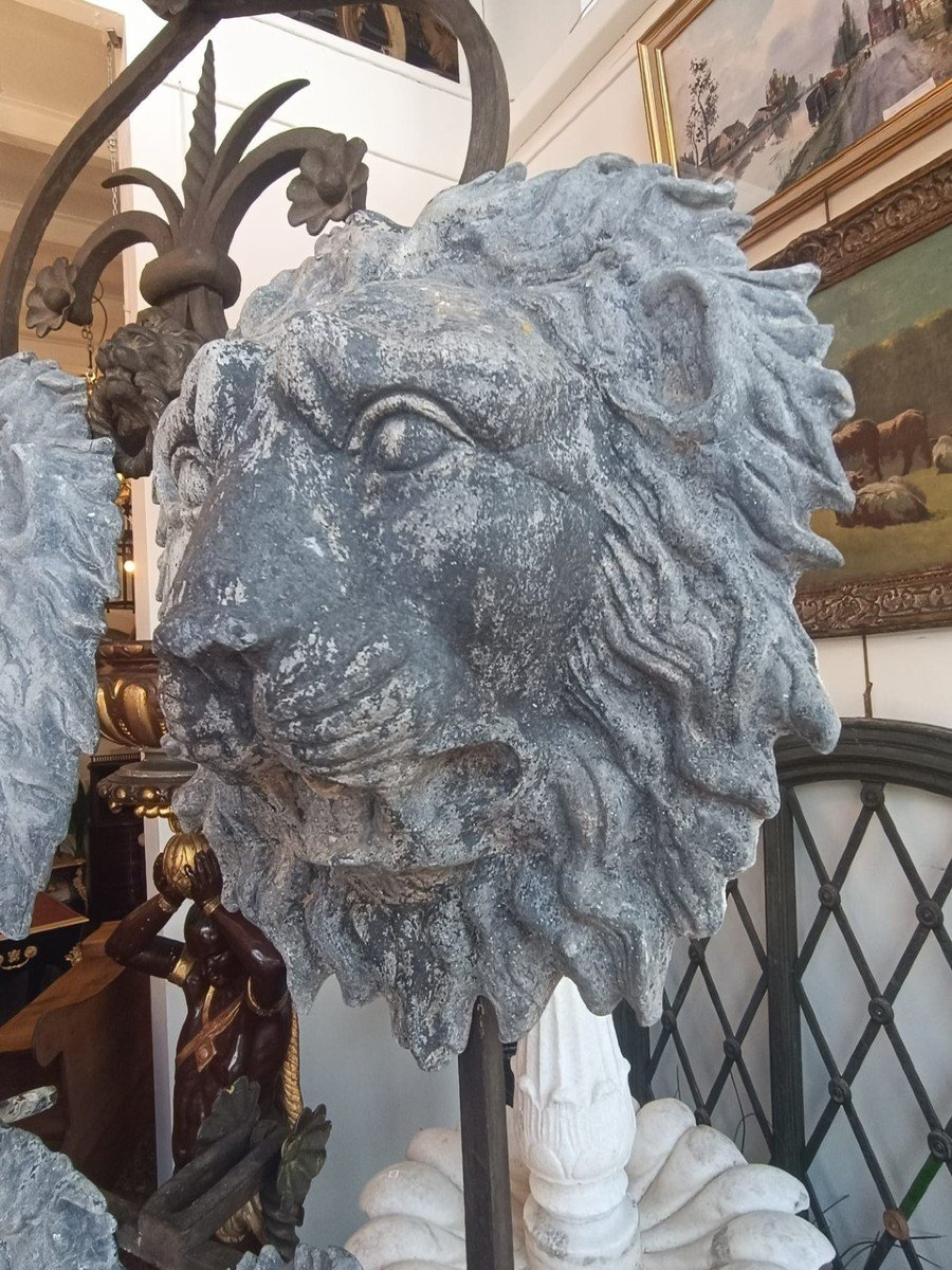 Lion Heads - Fountain Mouths-photo-3