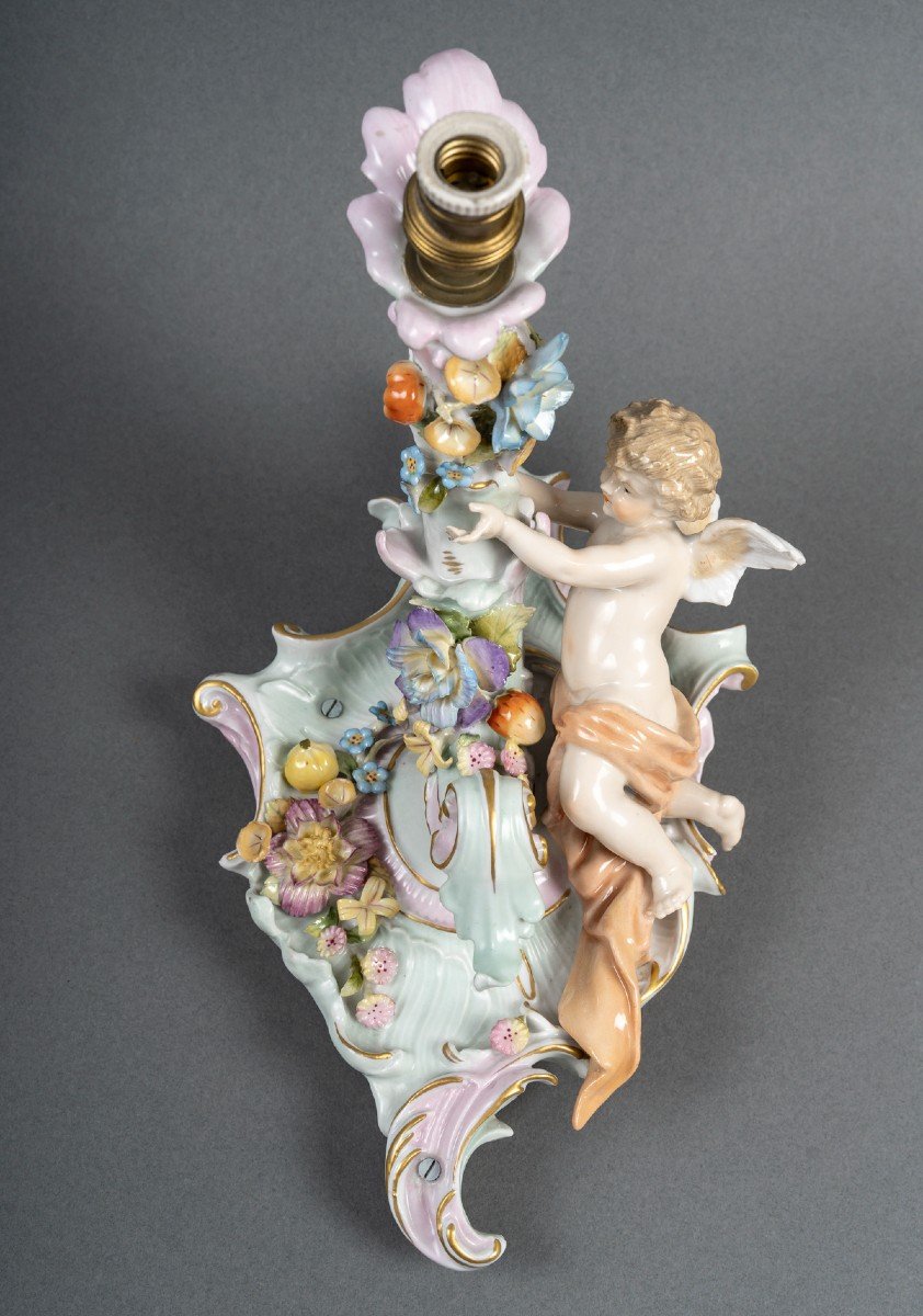 Meissen Porcelain Appliques-photo-3