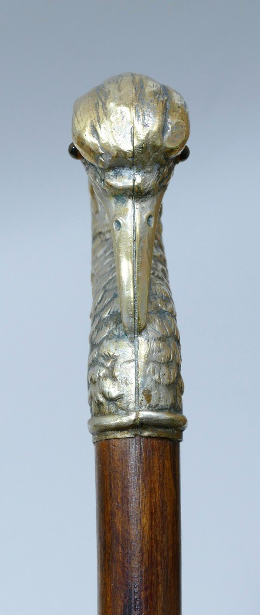 Collectible Cane With Woodcock-themed Handle-photo-1