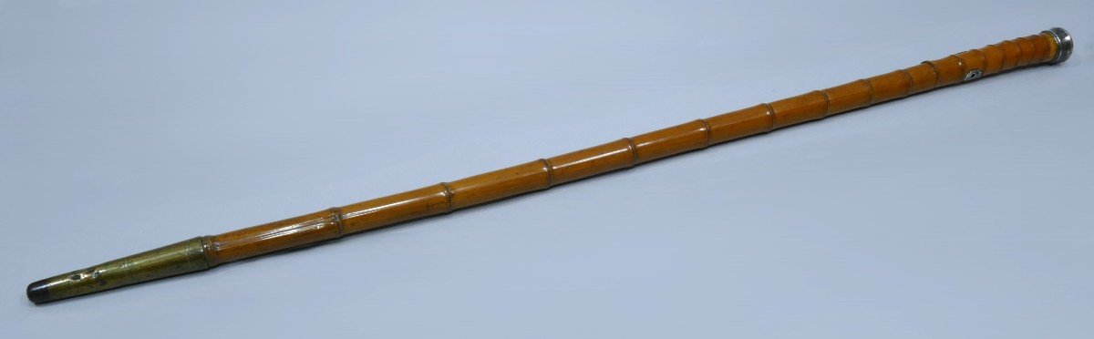 Picnic Gadget Cane Dated To The End Of The 19th Century-photo-2